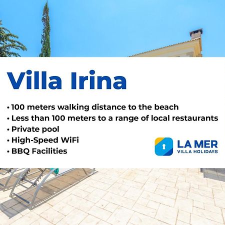 Villa Irina Paralímni Kültér fotó